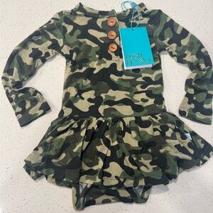 Posh peanut camo baby dress